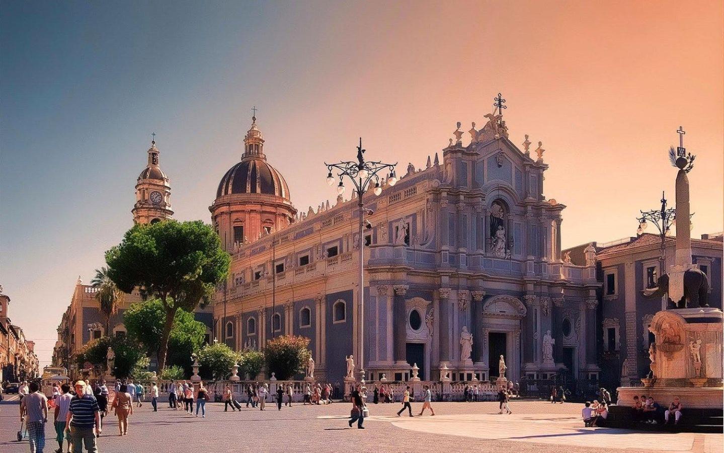 Appartamento a due passi da Villa Bellini Aeroporto di Catania Fontana Rossa Esterno foto